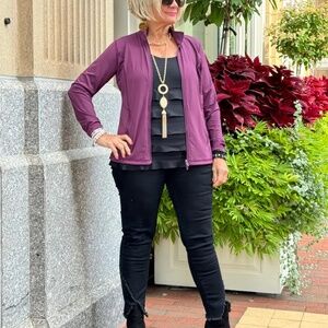 Ethyl Black frayed hem jeans. Size 14. NWOT. Quality is amazing.